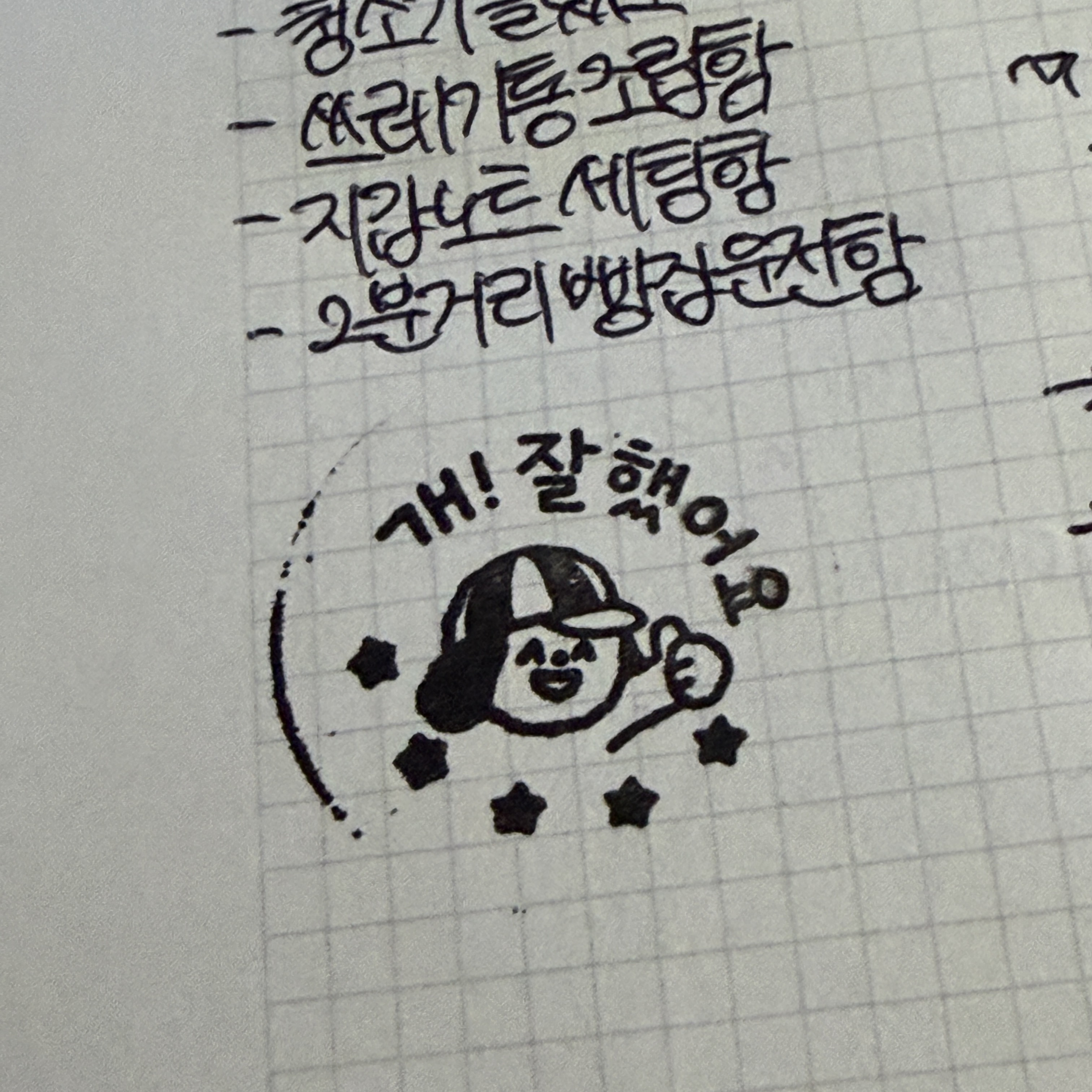 개잘했어요